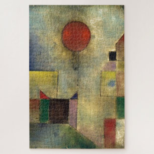 Puzzle Paul Klee Red Balloon Resumen Pintura de Arte