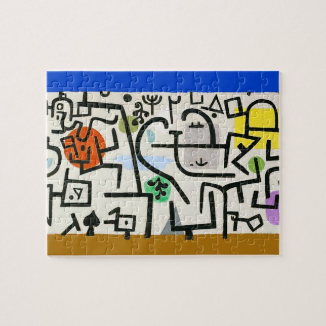 Puzzle Paul Klee Rich Harbor Abstrae Expressionismo (Horizontal)