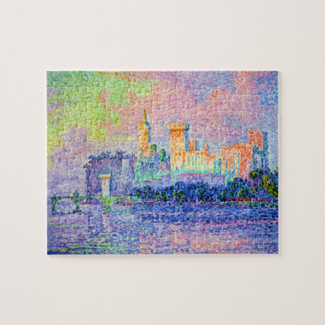 Puzzle Paul Signac - Arte de Pointillismo vintage (Horizontal)