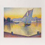 Puzzle Paul Signac - El puerto al atardecer, Opus 236<br><div class="desc">El puerto al atardecer,  Opus 236 (Saint-Tropez) / El Port au soleil couchant,  Opus 236 (Saint-Tropez) - Paul Signac,  Oil on Canvas,  1892</div>
