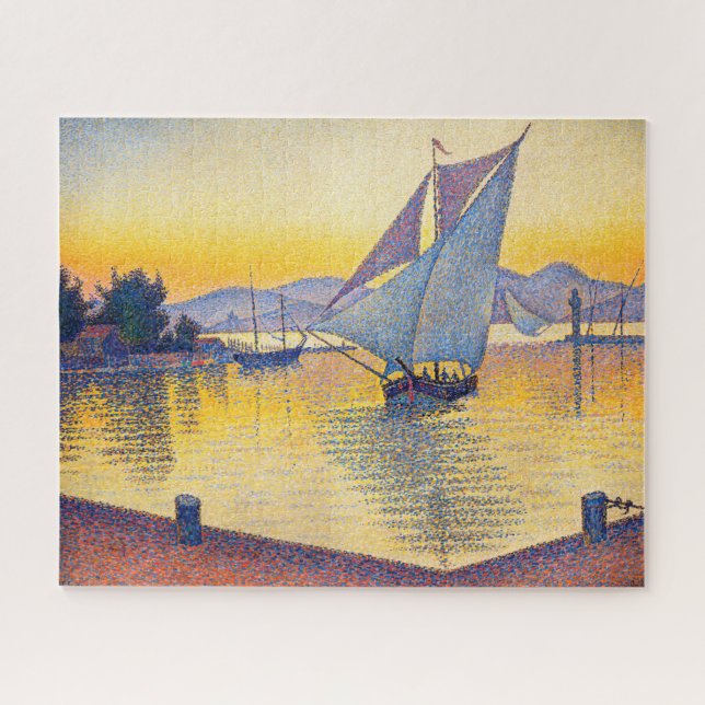 Puzzle Paul Signac - El puerto al atardecer, Opus 236 (Horizontal)