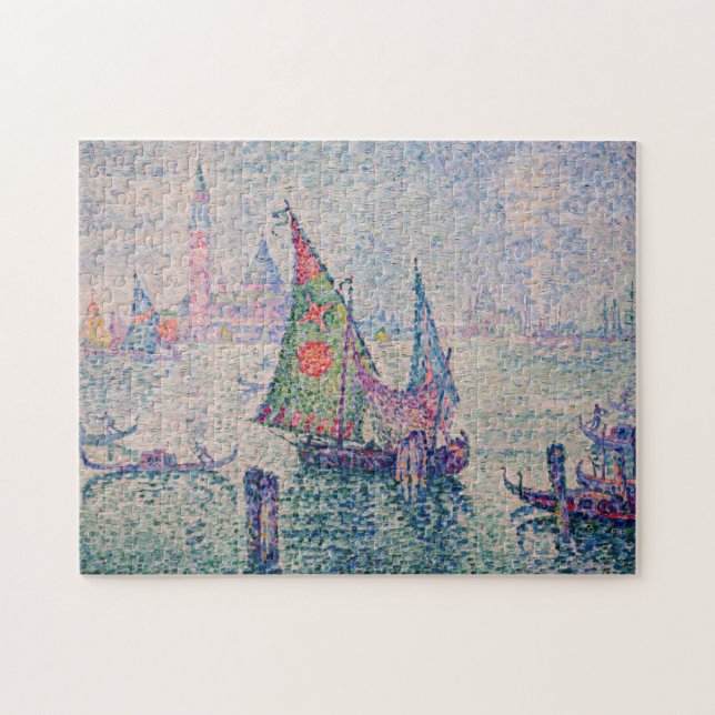 Puzzle Paul Signac - La vela verde (Horizontal)