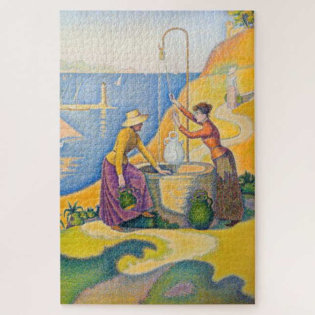Puzzle Paul Signac - Mujeres en el pozo (Vertical)