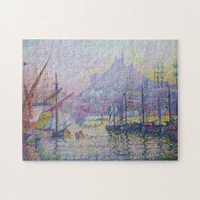 Puzzle Paul Signac - Notre-Dame-de-la-Garde, Marsella (Horizontal)