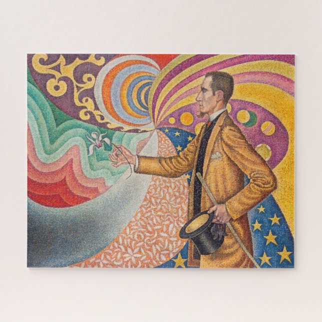 Puzzle Paul Signac - Retrato de M Felix Feneon, Opus 217 (Horizontal)
