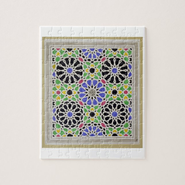 Puzzle Pavimento de mosaico en el vestuario del sultán (Vertical)