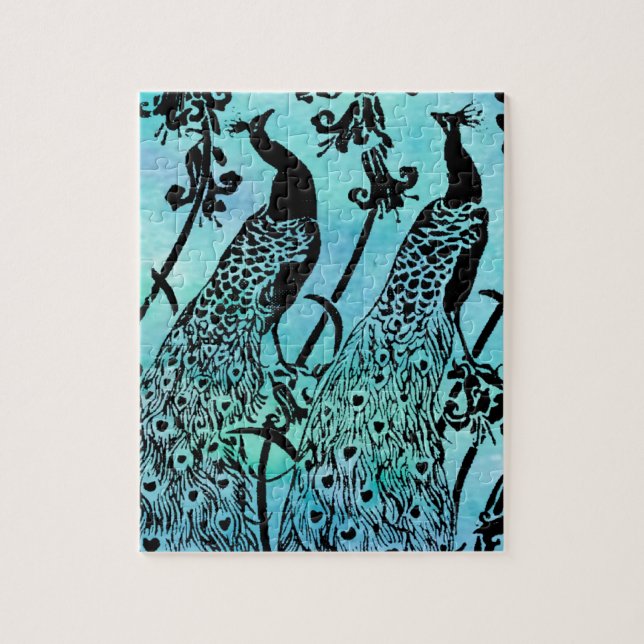 Puzzle Pavos reales (Vertical)