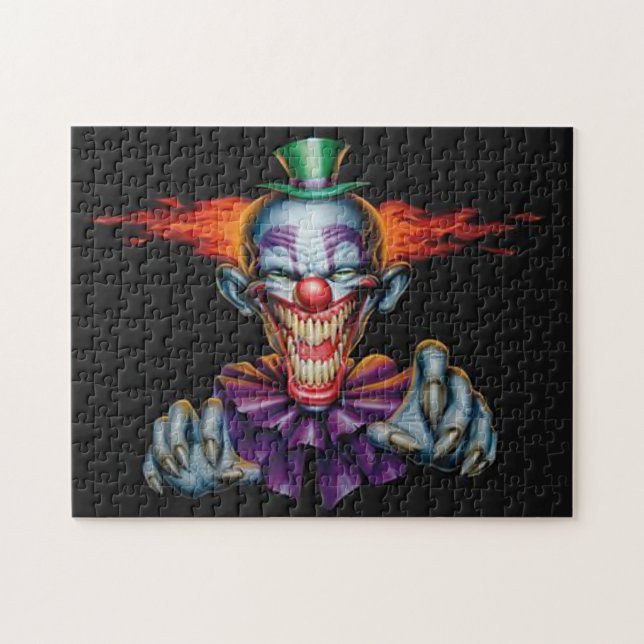 Puzzle Payaso del mal del asesino (Horizontal)
