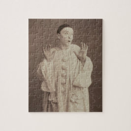 Puzzle Payaso Pierrot Vintage