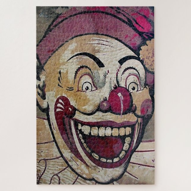 Puzzle Payaso retro (Vertical)