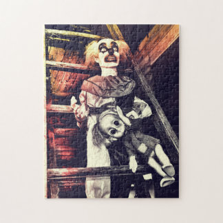 Puzzle Payaso y muñeca asquerosa