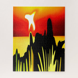 Puzzle Paz al amanecer