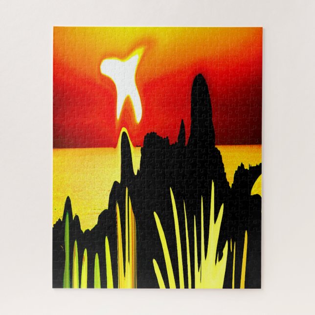 Puzzle Paz al amanecer (Vertical)