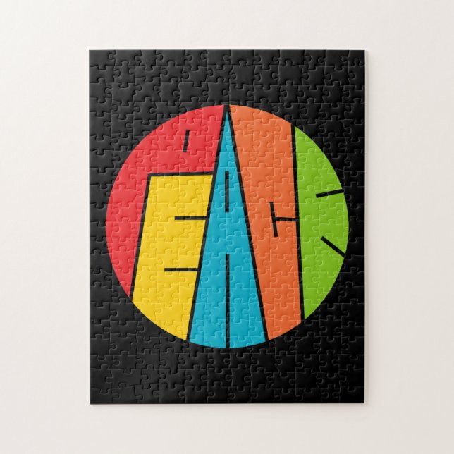 Puzzle Paz - arte de la palabra (Vertical)