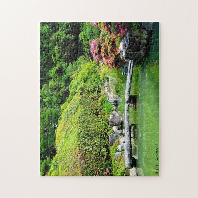 Puzzle Paz en el jardín (Vertical)