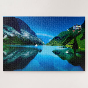 Puzzle Paz en la montaña