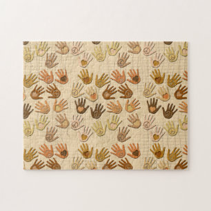 PUZZLE PAZ Y AMOR EN MANOS