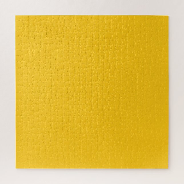Puzzle Peacock Golden Yellow (Vertical)