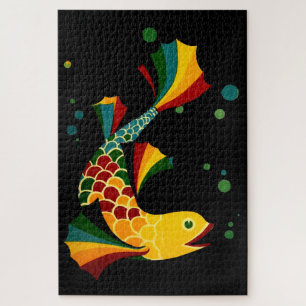 Puzzle peces coloridos ‘n burbujas