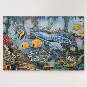 Puzzle Peces Tropicales Acuáticos