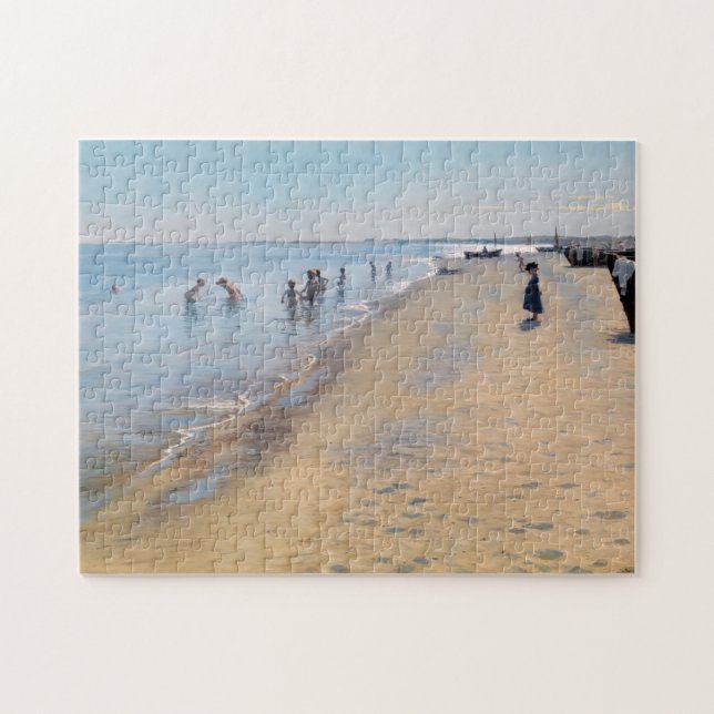 Puzzle Peder Severin Kroyer - Día de verano en la playa d (Horizontal)