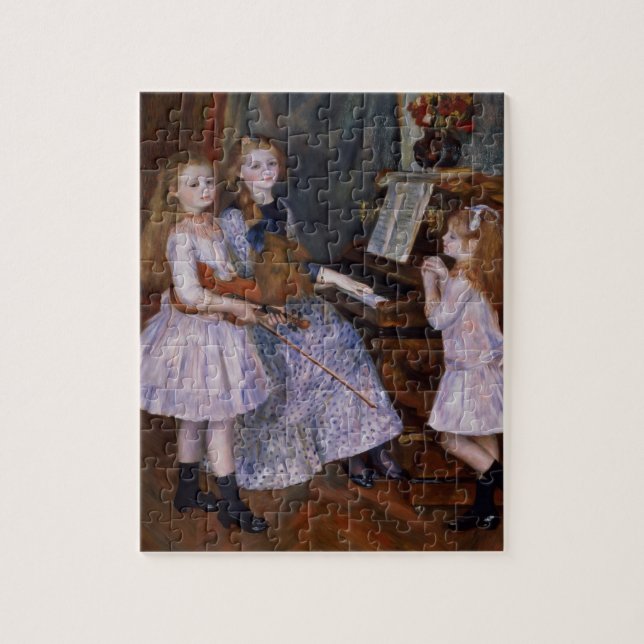 Puzzle Pedro un Renoir el | las hijas de Catulle Mendes (Vertical)