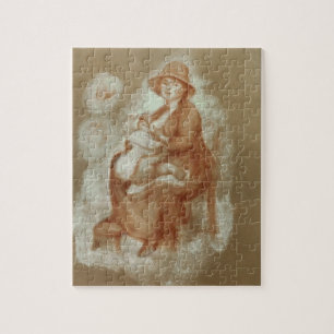 Puzzle Pedro una maternidad de Renoir el  