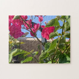 Puzzle Peeking Garden Lizard