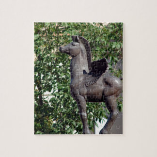 Puzzle Pegasus en la plaza