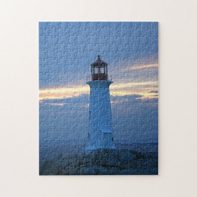 Puzzle Peggy's Cove Nova Scotia. (Vertical)