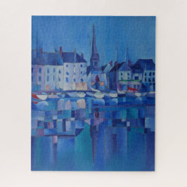 Puzzle Peinture de Honfleur, Francia -