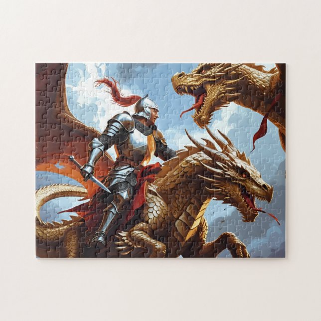 Puzzle Pelea de dragones (Horizontal)