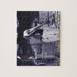 Puzzle Pelican by the Water