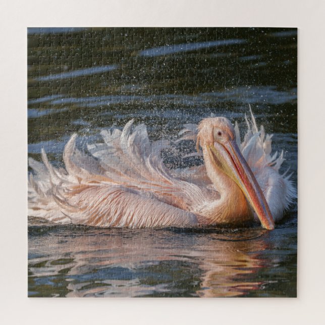 Puzzle Pelican en movimiento (Vertical)