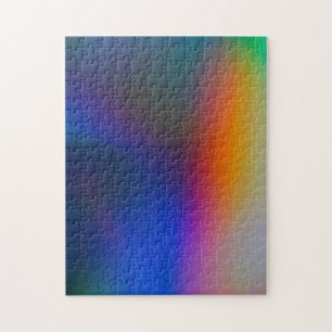 Puzzle Película de degradado de arcoiris holográfico vint