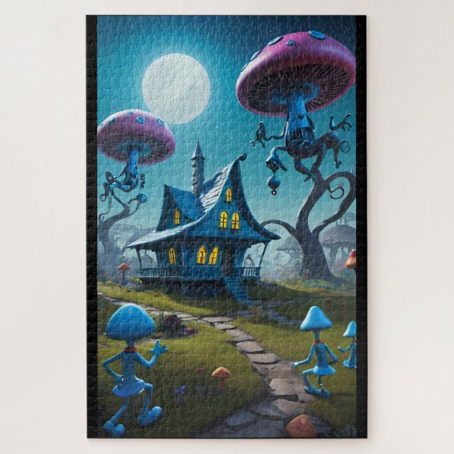 Puzzle Peligro desde arriba (Vertical)