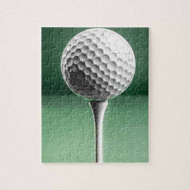 Puzzle Pelota de golf en Tee (Vertical)
