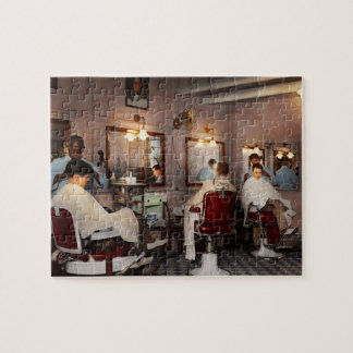 Puzzle Peluquero - barbería 1937 de los