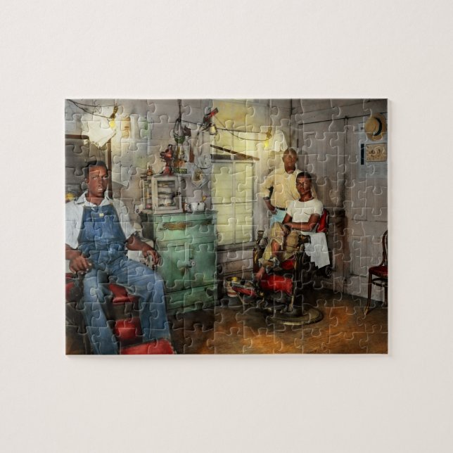 Puzzle Peluquero - la familia poseyó 1942 (Horizontal)