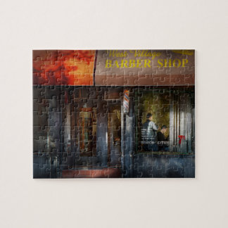 Puzzle Peluquero - NY - peluquería de caballeros del