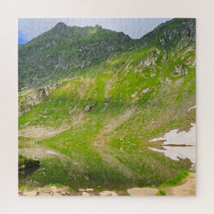 Puzzle Pendiente del lago Balea – Impresión alpina de Rum