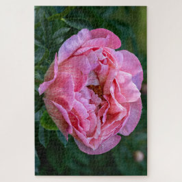 Puzzle Peonía rosa, fotografía floral canadiense