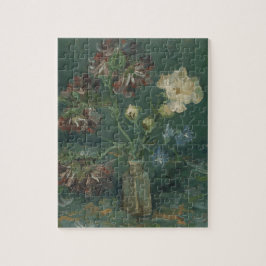 Puzzle Peonías y Delfines Azules de Van Gogh Arte