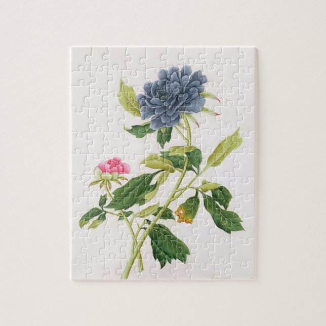 Puzzle Peony (Vertical)