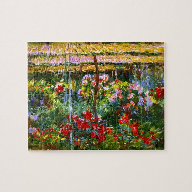 Puzzle Peony Garden Claude Monet Bella Artes (Horizontal)