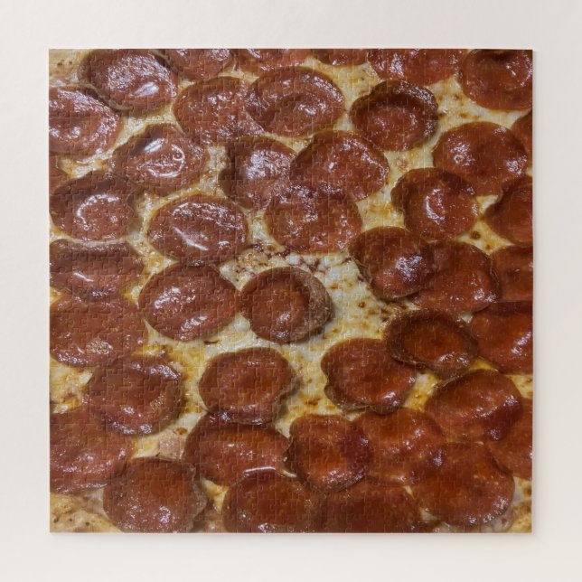 Puzzle Pepperoni Pizza (Vertical)