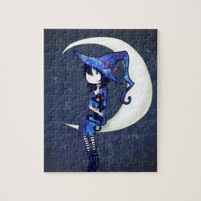 Puzzle Pequeña bruja (Vertical)