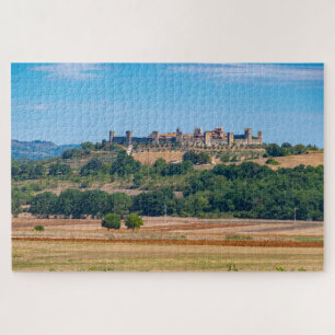 Puzzle Pequeña ciudad medieval de Monteriggioni, Toscana