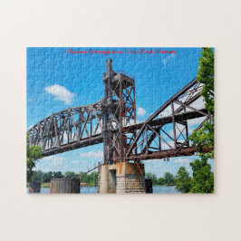 Puzzle Pequeña Roca Arkansas. Saludos de Navidad