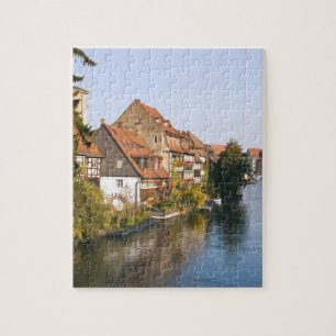 Puzzle Pequeña Venecia (Klein Venedig) y río Regnitz